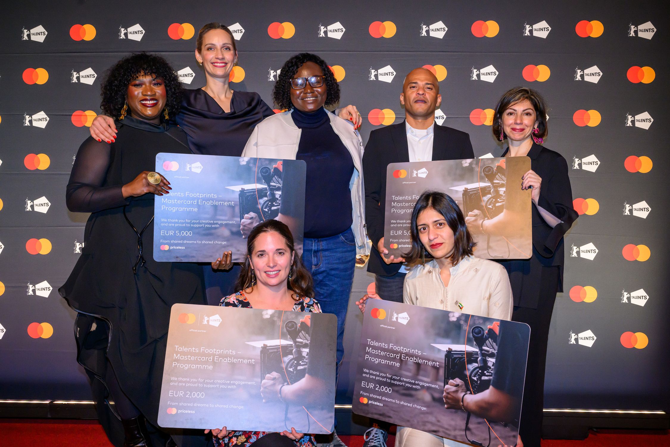 The 2024 Mastercard Enablement Programme fellows and jury. 